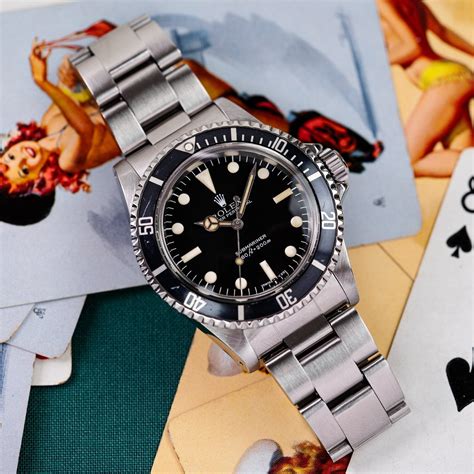 rolex 5513 lollipop|Vintage Watches: A 1979 Rolex Submariner With Mark 3 .